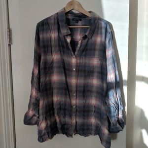 Tommy Hilfiger Plaid Top